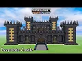 Minecraft Deepslate Castle Build Tutorial Minecraft Build Tutorial