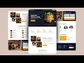 How To Make Restaurant Website Using HTML CSS Bootstrap JavaScript Step By Step Tutorial