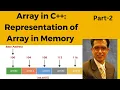 Part-2 Memory Representation of Array How to Store Array in Memory Memory Address of Array