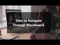 TTU K-12 Navigating Through Blackboard