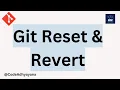 git reset and revert explained with Demo
