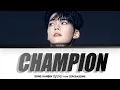 Download Lagu ZEROBASEONE SUNG HANBIN (성한빈) - CHAMPION (Color coded lyrics)