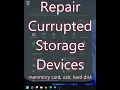 How to Fix, Repair, or Format a Corrupted Storage Device