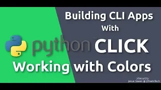 Python Click Tutorials - Adding Colors