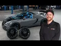 Lagu Swapping $30,000 Bugatti Veyron VITESSE Tires with HRE WHEELS