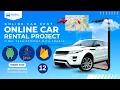 car rental management system project in Android Studio Java Language and Firebase Database