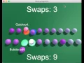 Visualization Comparison of Quicksort and Bubble Sort