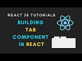 Building a simple tab component in reactJS