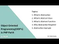 Object Oriented Programming in PHP Part4 Abstraction