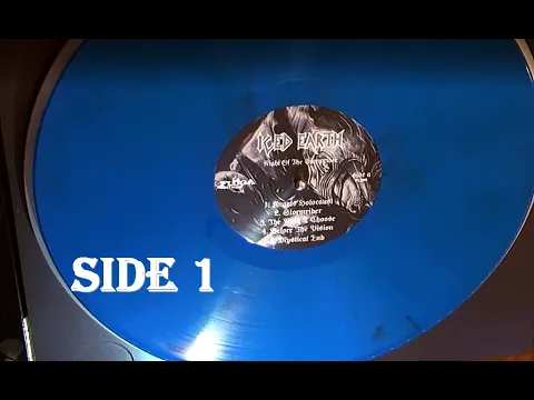 ICED EARTH Night Of The Stormrider VINYL Side 1