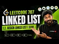 707 2 Design Linked List Code Linked List Playlist
