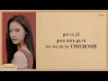 Download Lagu izna TIMEBOMB Easy Lyrics