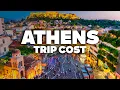 How MUCH does it COST to travel to ATHENS Price of EVERYTHING