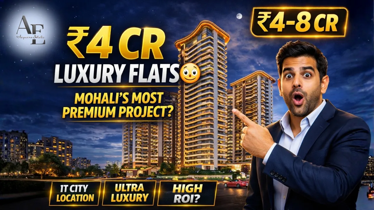 The Tiara New Chandigarh – Upcoming Luxury Apartments in New Chandigarh | 4 & 5 BHK Homes