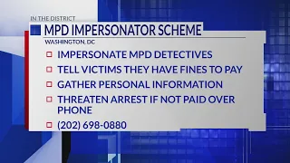 Suspects replicating MPD phone numbers in police impersonator scheme police say
