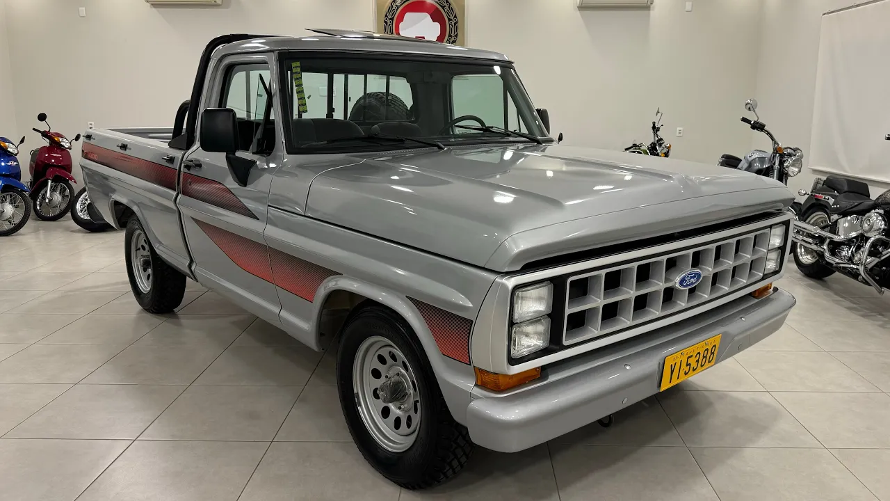 FORD F-1000 1990 HÁ 33 ANOS NA GARAGEM NUNCA FOI USADA F1000