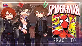 Avengers React To Spider-Man Brand New Day Peter Parker Spider-Man Reaction
