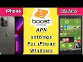 boost mobile apn boost mobile 5g apn settings