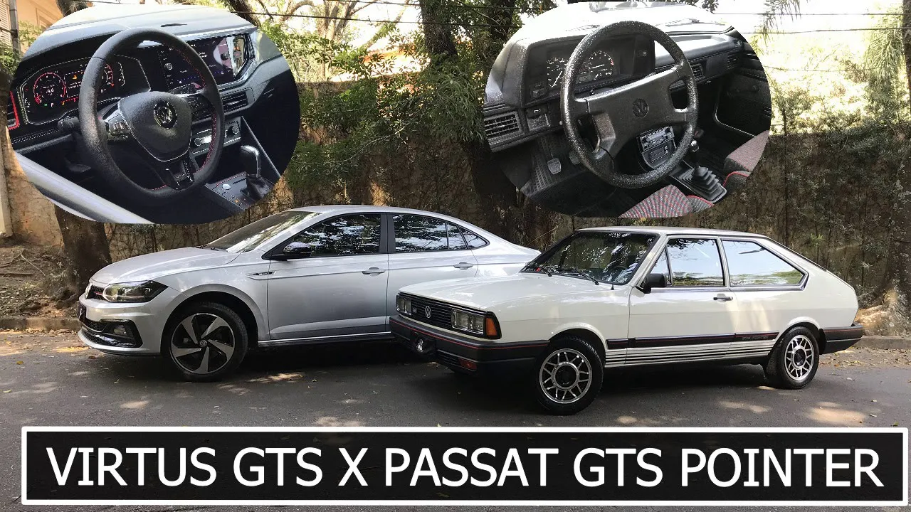 PASSAT GTS POINTER (11 MIL KM) X VIRTUS GTS | GARAGEM DO BELLOTE TV