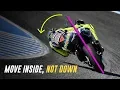 Upper Body Position on Track Move INSIDE not DOWN