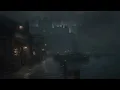 Midnight Storm Over the Historic Port 🌧️ Soft Rain, Distant Thunder & Harbor Sleep Ambience