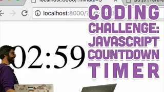 Coding Challenge JavaScript Countdown Timer