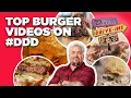 Top 10 Craziest Burger s with Guy Fieri Diners Drive-Ins and Dives Food Network