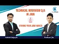 Java interview Questions and Answers by Ashish Gadpayle Sir