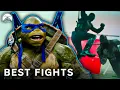 Top 10 TMNT Fights RANKED Teenage Mutant Ninja Turtles Paramount Movies