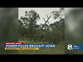 14 power poles brought down in Bardmoor area of Pinellas Park