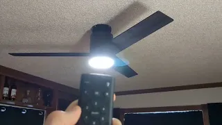 Ceiling Fans with Lights Flush Mount 52 Inch Modern Black Ceiling Fan Review Super Easy Install