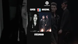 Childhood Song Original Vs Cover Rauf Faik ArusikPetrosyan Viral Shorts 