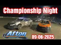 Afton Motorsports Park Championship Night 2025 Mini Stock 4CYL SCDRA Dirt Racing