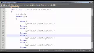 Switch Case In Java Tamil