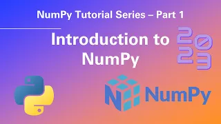 Python NumPy Tutorial 1 - Introduction to NumPy