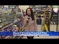 People lining up to get tickets for record-breaking Powerball jackpot