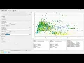 How to create regions with Crossplot 2D application - GOCAD Mining Suite tip
