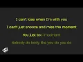 SZA - Snooze (Karaoke Version)