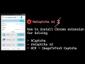 noCaptchaAi Fast and Free Captcha Solver Chrome Extension 2023 FREE 6000 credits monthly