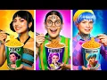 Download Lagu K-Pop Demon Hunters vs Saja Boys | Rumi’s Idol Star Makeover Challenge