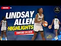 Lindsay Allen Highlight Mix EXCLUSIVE COURTSIDE LOOK WNBA Ballers Magazine