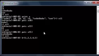 Ruby Chapter-3 Working with Arrays