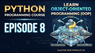 Python Programming Course Episode 8 Learn Object-Oriented Programming OOP in Python