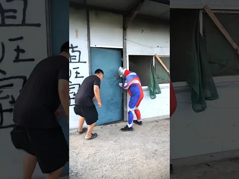 Nikre theke baste super man🤣