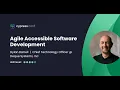 Agile Accessible Software Development Dylan Barrell