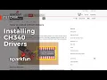 Tutorial Installing CH340 Drivers