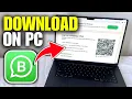 How To Get WhatsApp Business on Laptop PC