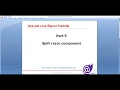 Part-5 Split razor component Blazor Tutorials for beginners