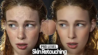 Professional Skin Retouching in Photoshop | Complete Workflow ⭐