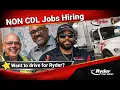 No CDL Required Straight Box Truck Driver Jobs at Ryder 501 Trucking